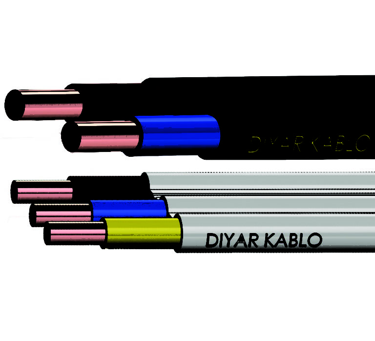 PVC Insulated And Sheathed Flat Installation Cables