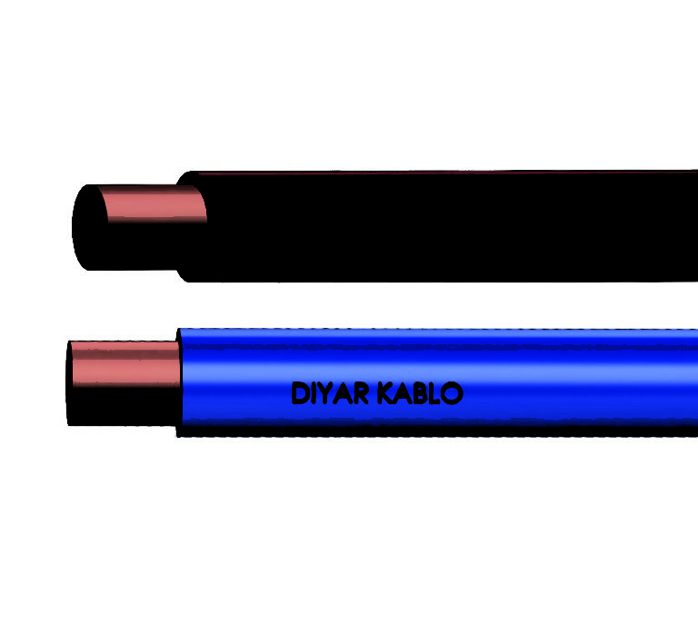 أسلاك مفردة معزولة بمادة بولي فينيل الكلورايد (PVC)