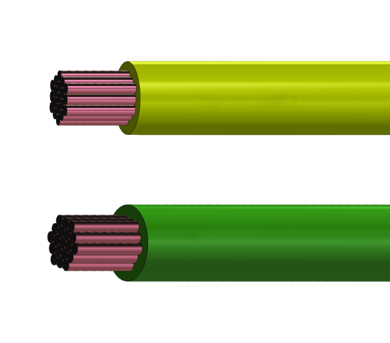 PVC Insulated Conductors - Flexible Fine Wires (H07V-K)